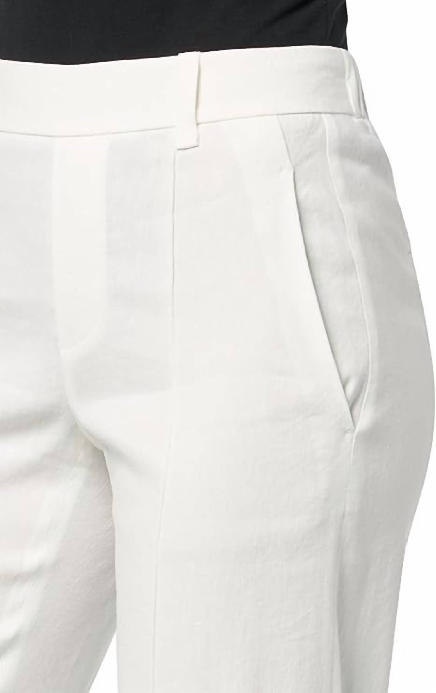 Vince - Mid Rise Tapered Pull On Pant