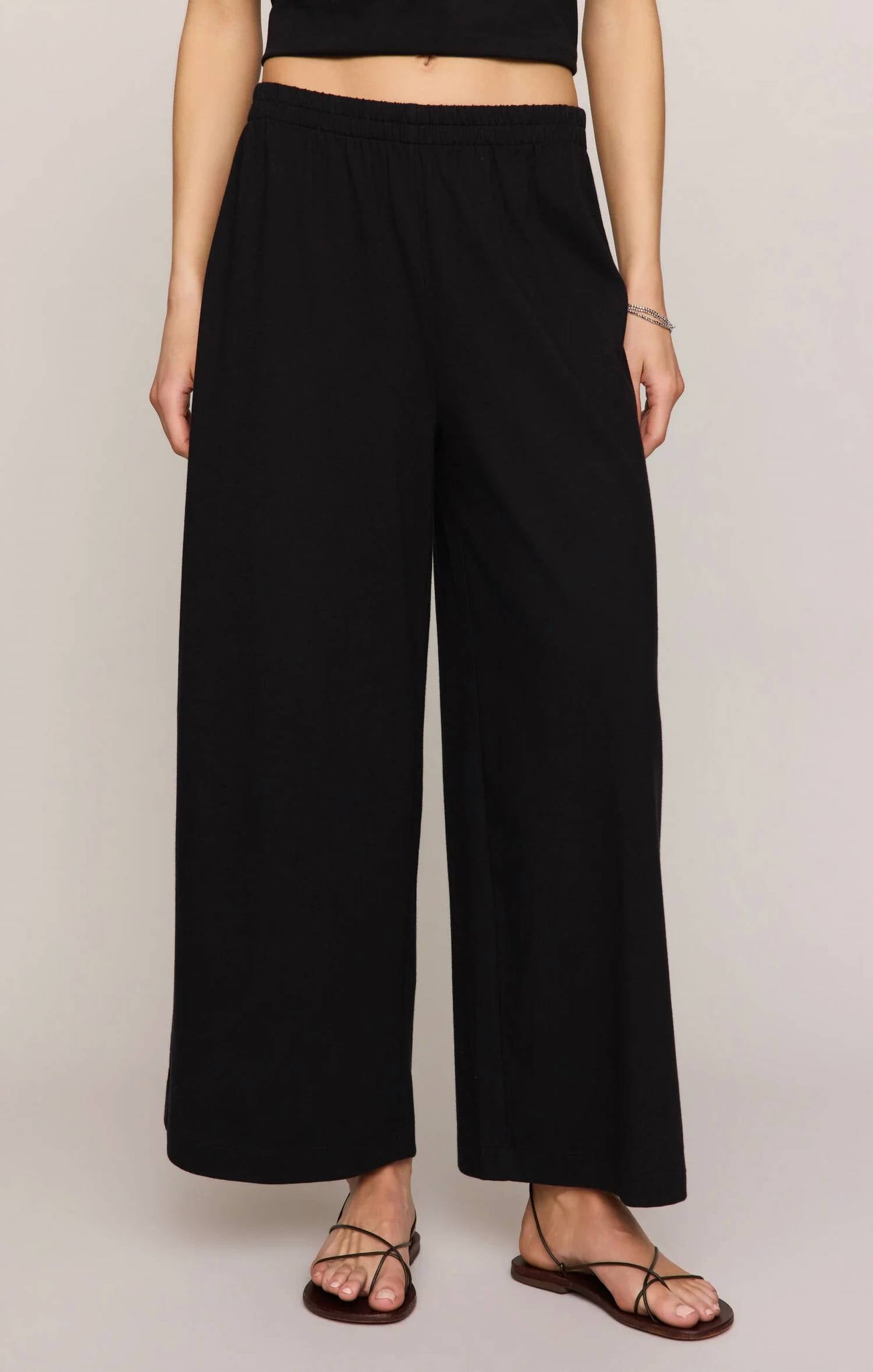 Z Supply - Scout Jersey Crop Flare Pants