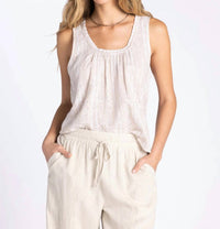 Thread & Supply - Hydrangea Scoopneck Top