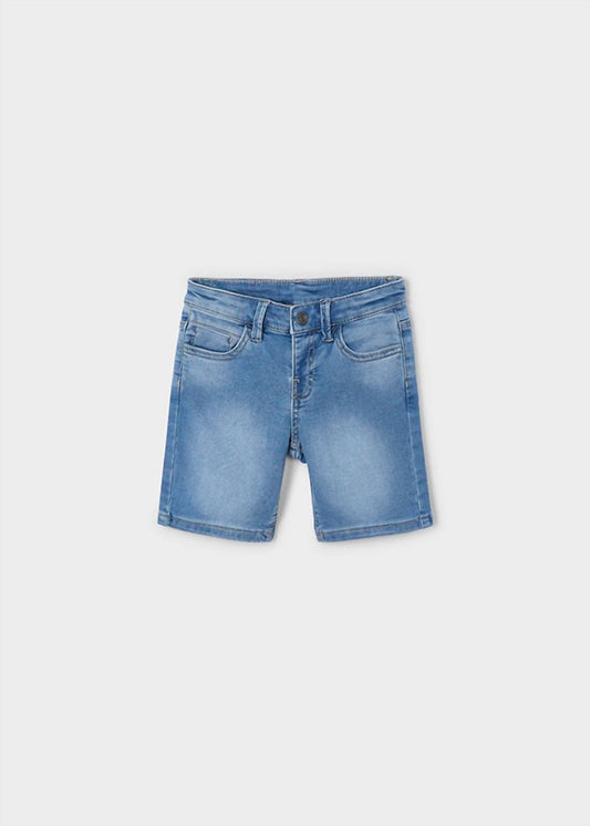 Mayoral - Boy's Soft Stretch Denim Shorts