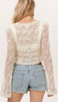 For Love & Lemons - Underwater Garden Top