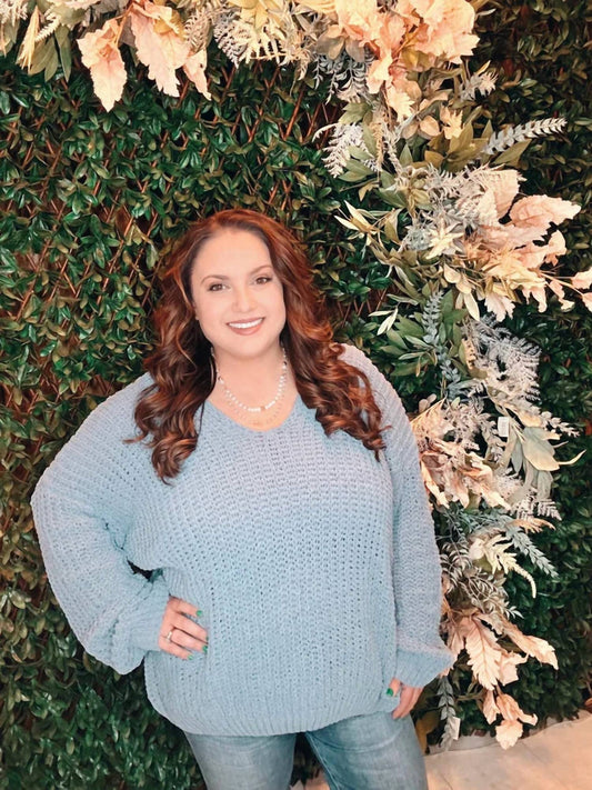 Andree By Unit - Plus Size V Neck Sweater