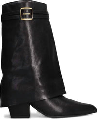 Bibi Lou Women's Yuna Leather Boots in black - women's shoe