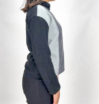 Trisha Tyler - Cassidy Suede Color Block Sweater