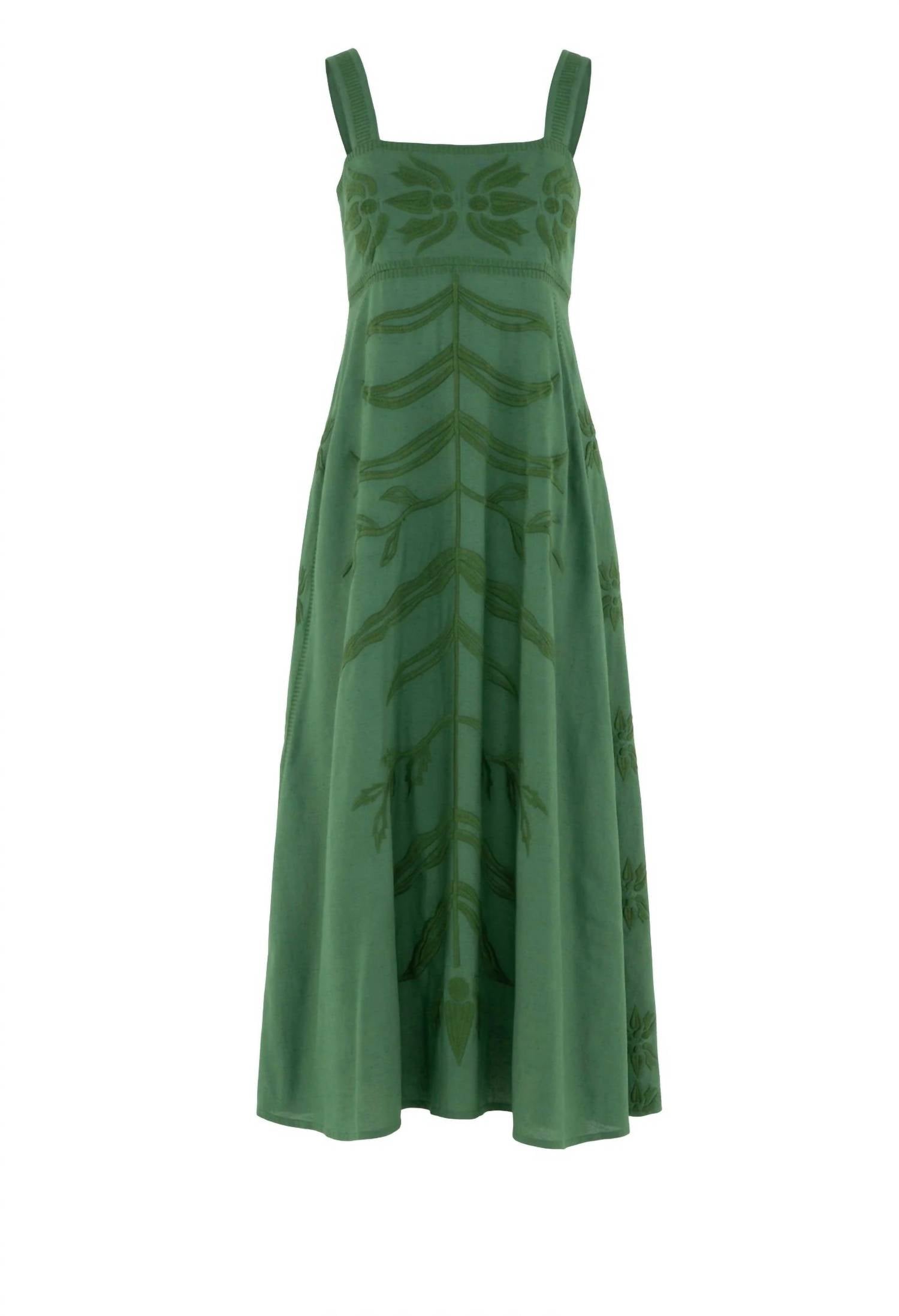 Emily McCarthy Liza Maxi Dress in fairway - women's dress - view 4