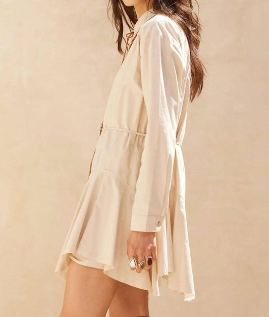 Promesa - Belted Shirt Romper