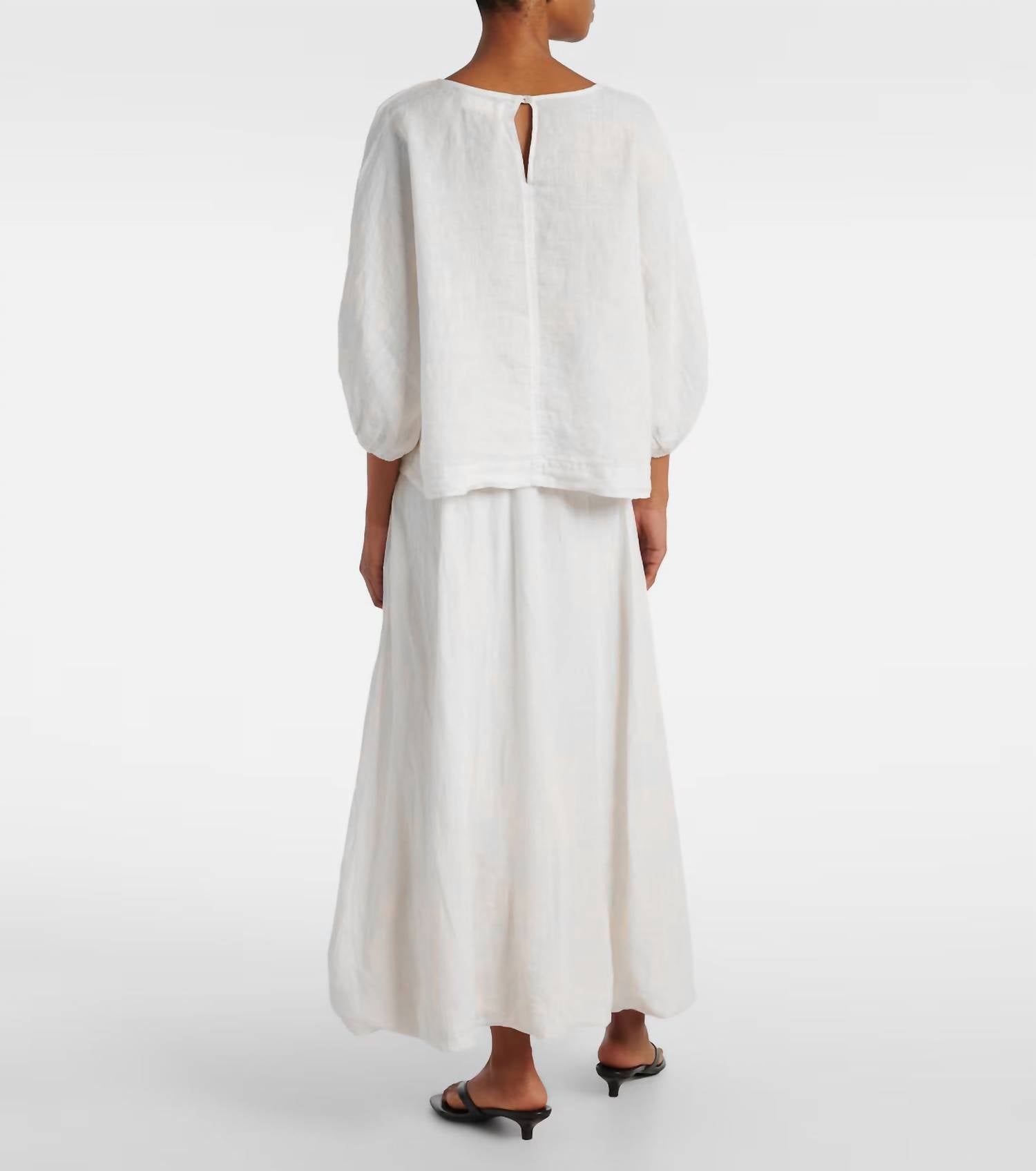 Velvet By Graham & Spencer - Cass Linen Top