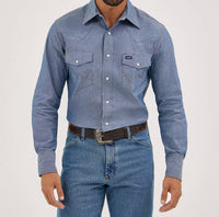 Wrangler - COWBOY CUT DENIM WORK SHIRT