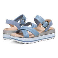 VIONIC Women's Reyna Sandals in blue shadow - women's sandal - view 8