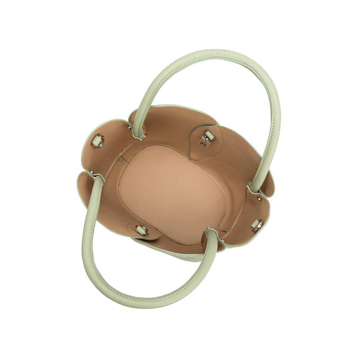 Melie Bianco - Women's Tulip Leather Top Handle Bag