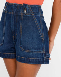 Veronica Beard - Graham Denim Workwear Short