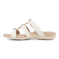 VIONIC Women's Rest Amber Slide Sandal in white - women's sandal - detail view