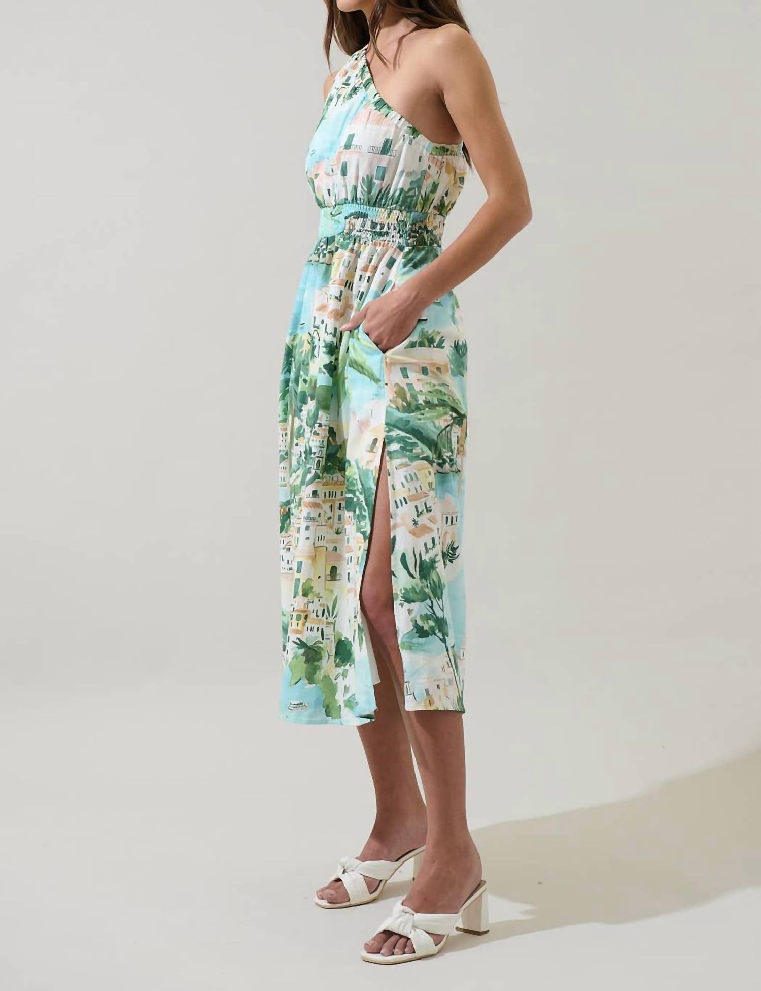 Sugarlips - Piti Town Islay Smocked Midi Dress