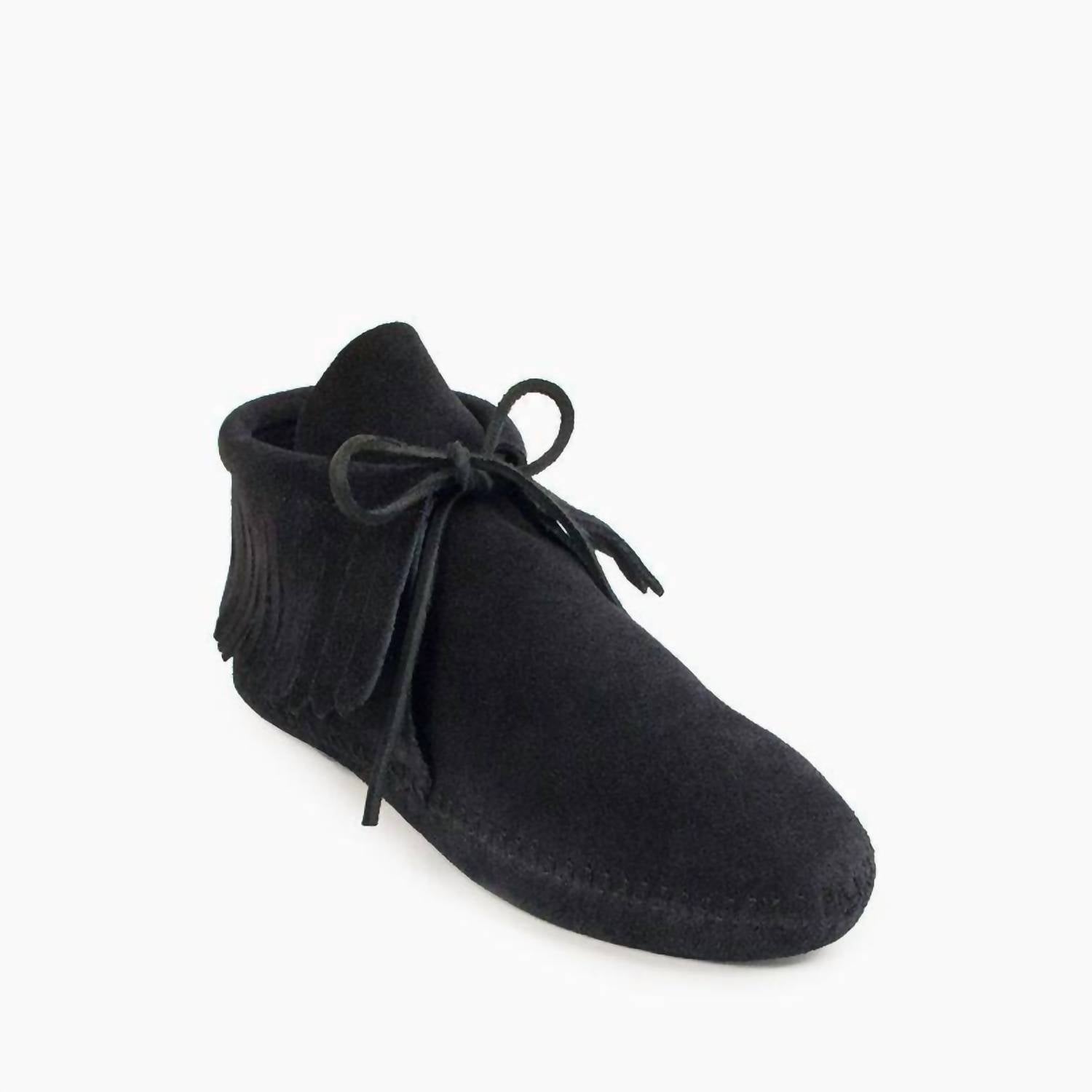 Minnetonka - Women's Classic Fringe Softsole Moccasin