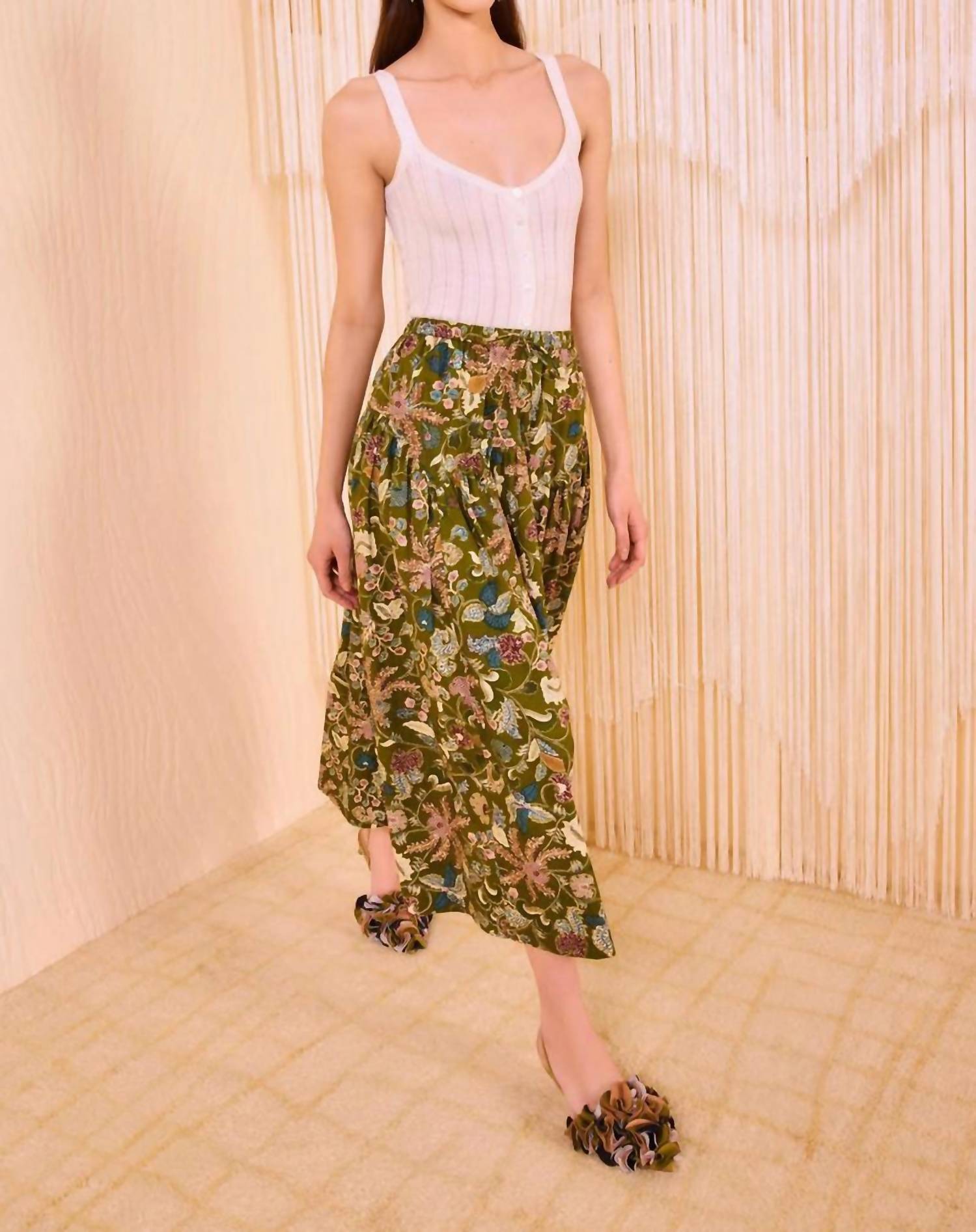 Ulla Johnson - Rosen Tie Waist Skirt