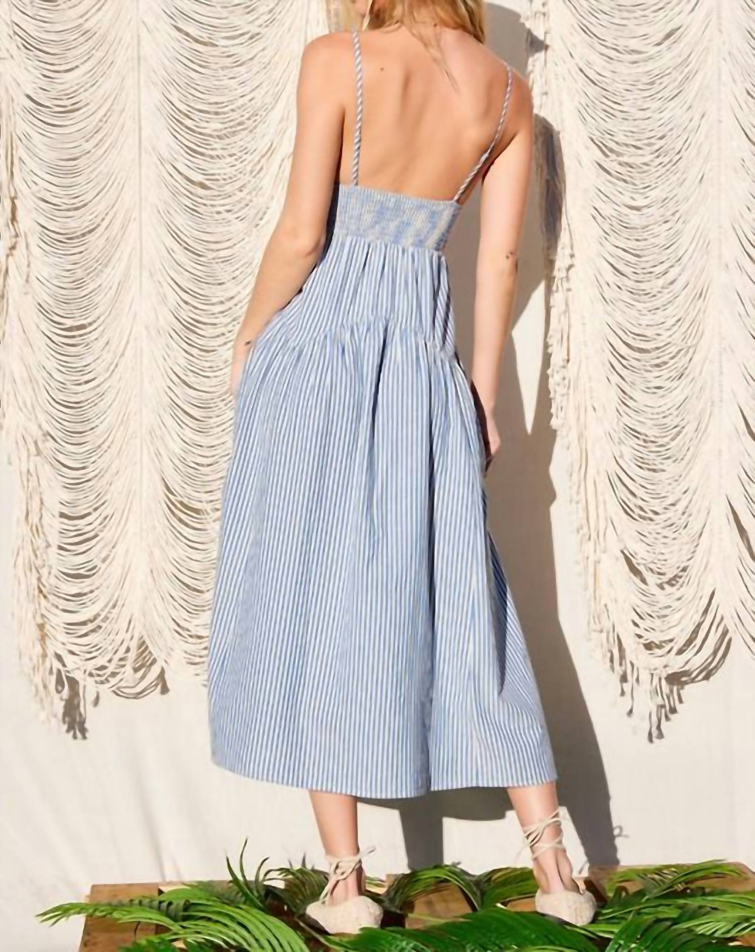 Illa Illa - Striped Midi Dress