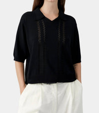 Cordera - Lace Polo Shirt