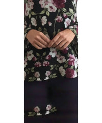 Michael Lauren - Floral Bell Sleeve Top