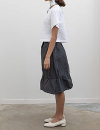 Collective - Nylon Bungee Midi Skirt