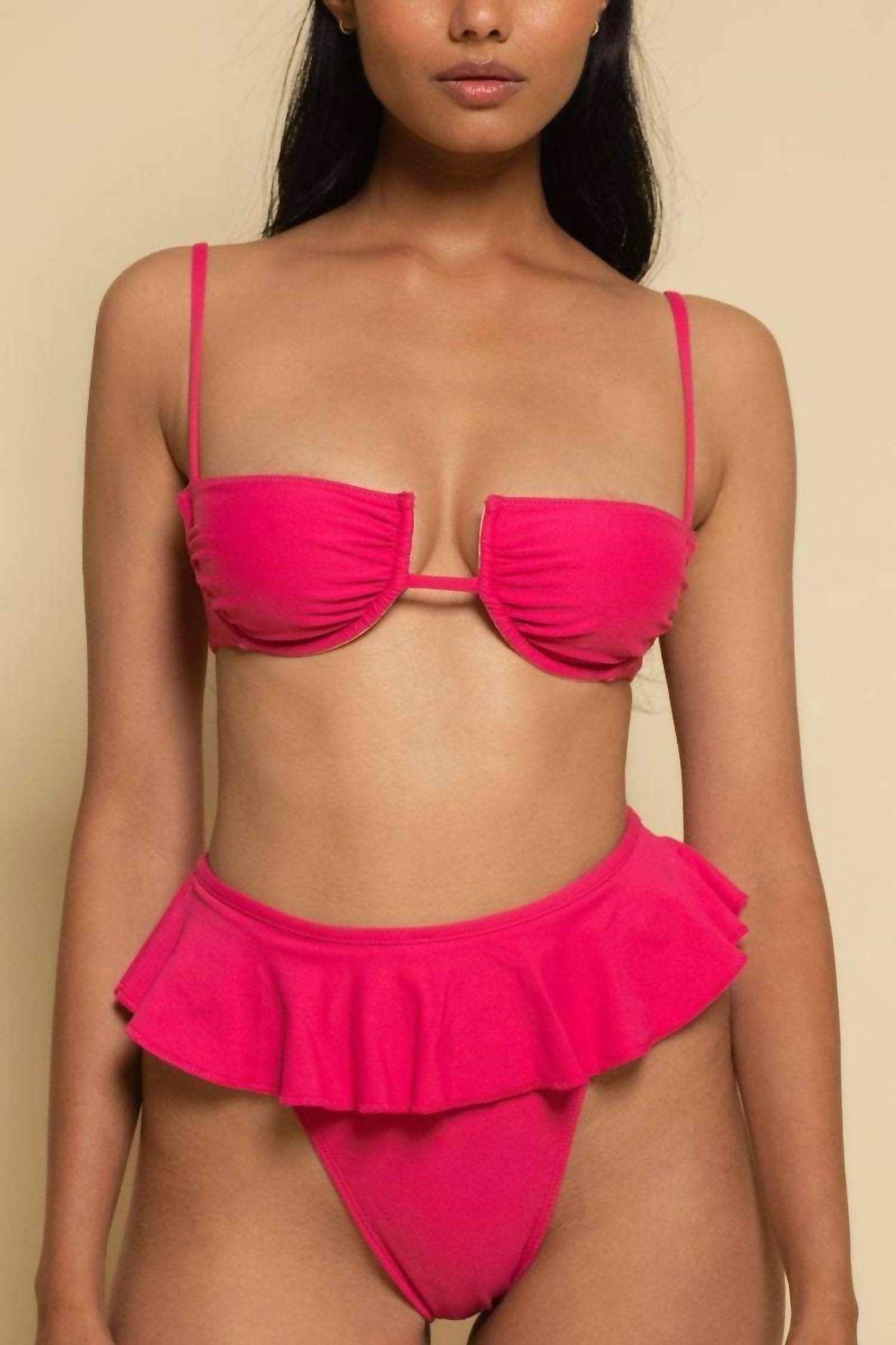 Montce - Tamarindo Ruffle Bikini Bottom