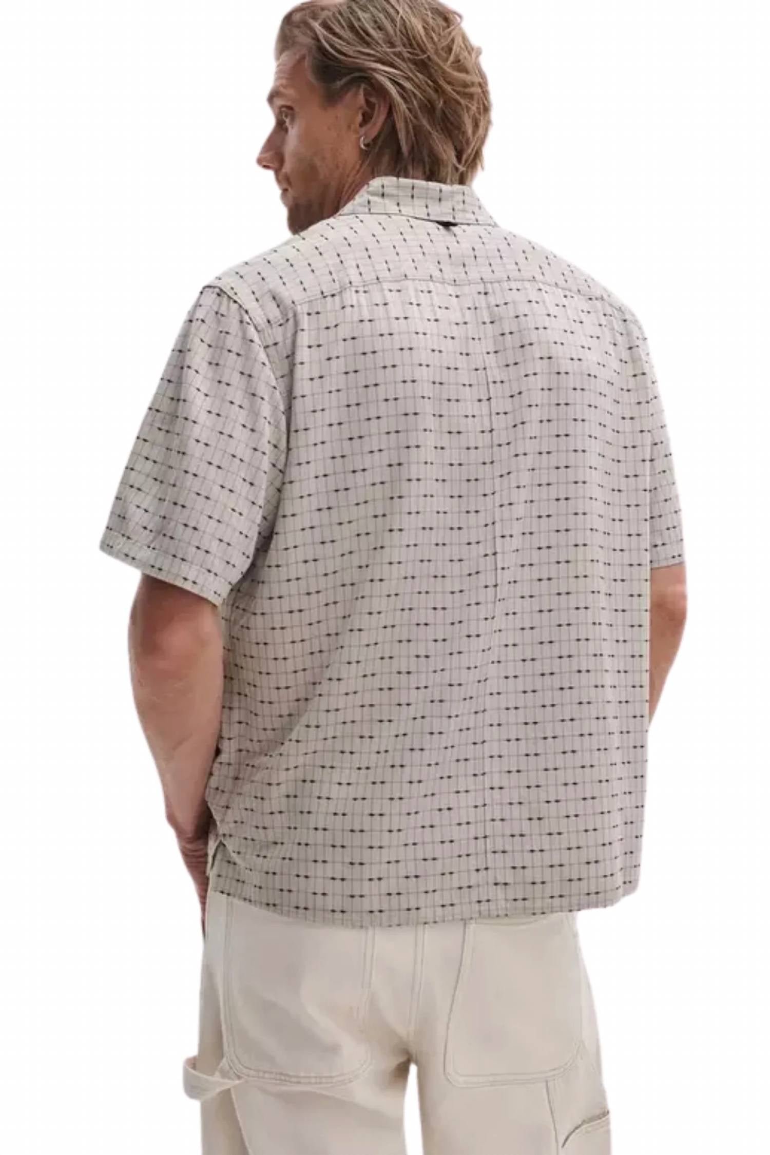 Rag & Bone - Dalton Short Sleeve Jacquard Shirt