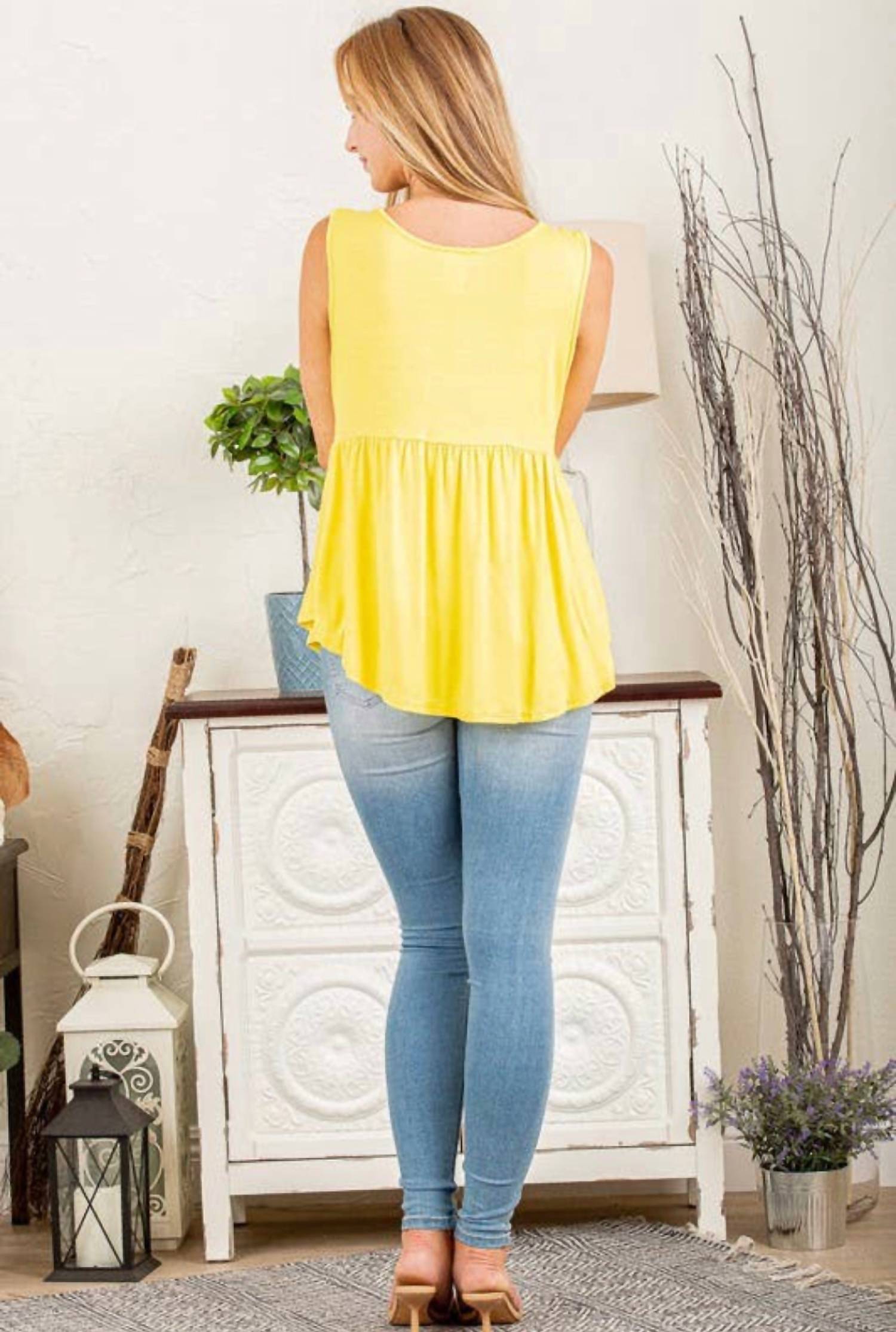 Heimish Usa - Babydoll Tank Top
