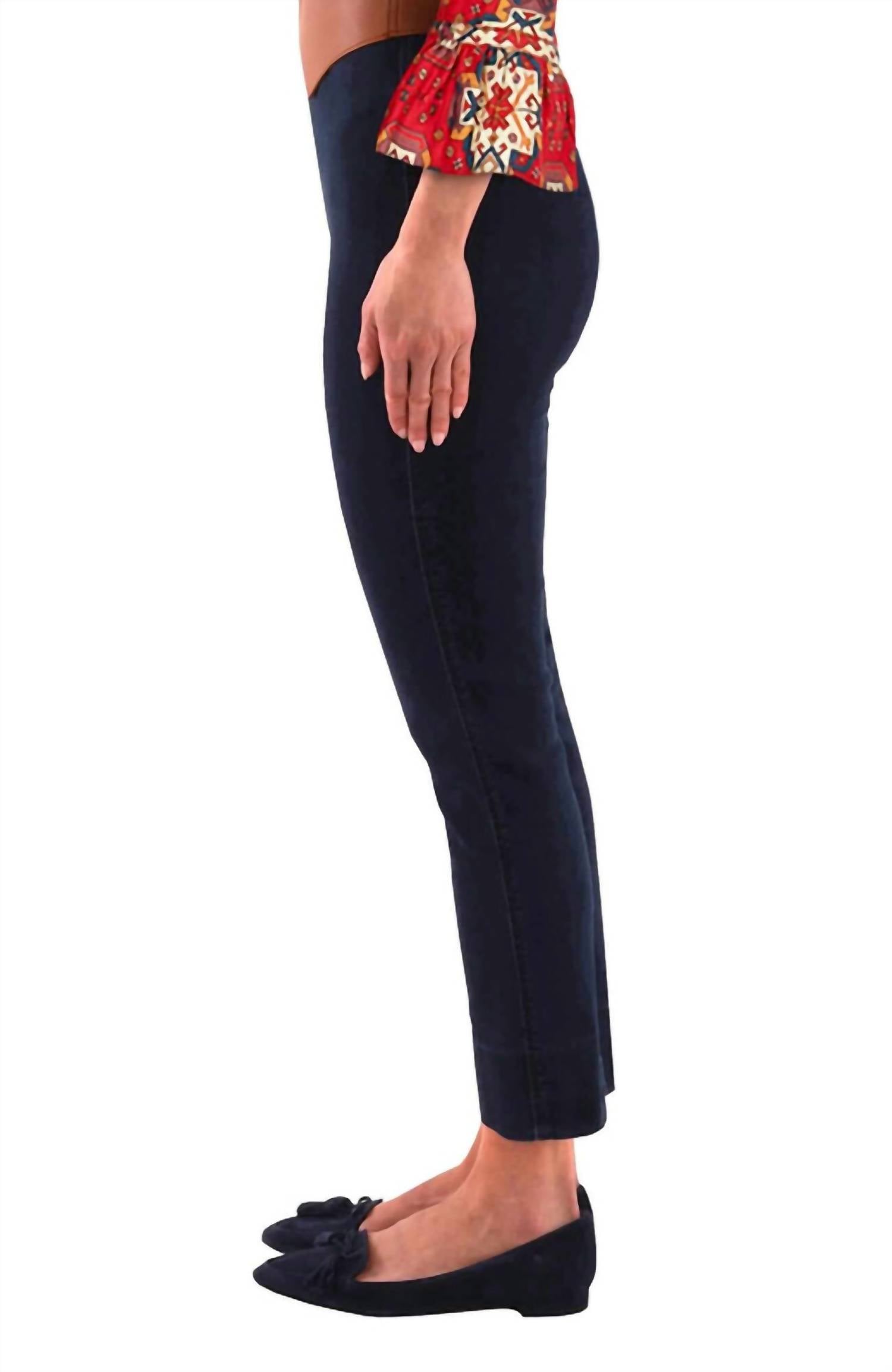 Gretchen Scott - Women's Gripeless Denim Pull On Pant
