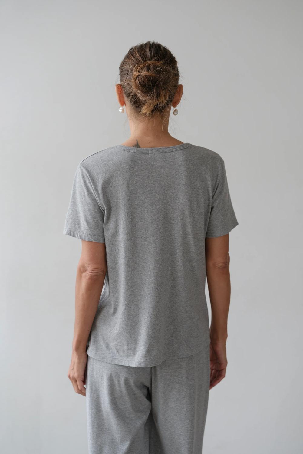 Donni. - Jersey Relaxed V-neck Top