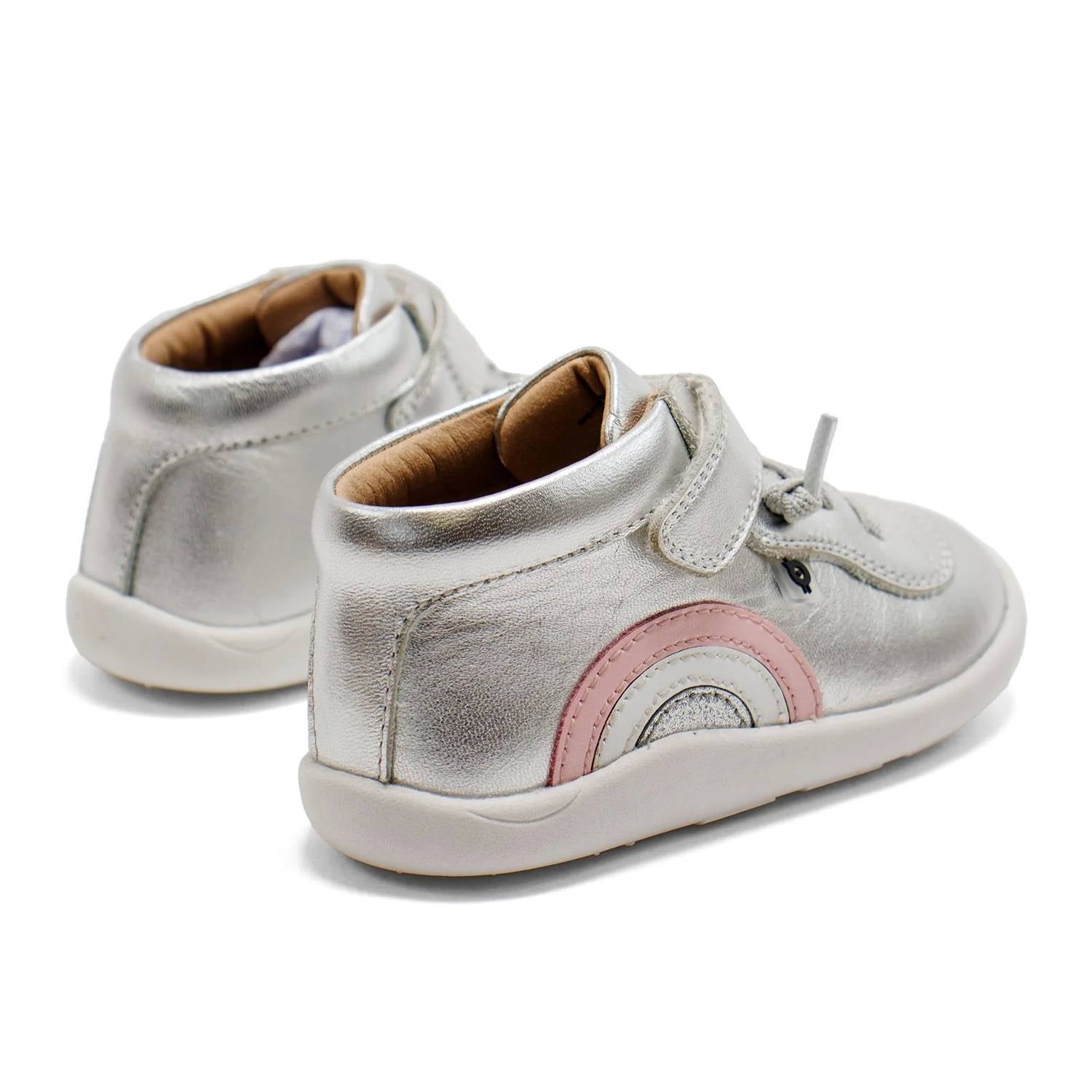Oldsoles - Toddler's Sun Bright Leather Sneakers