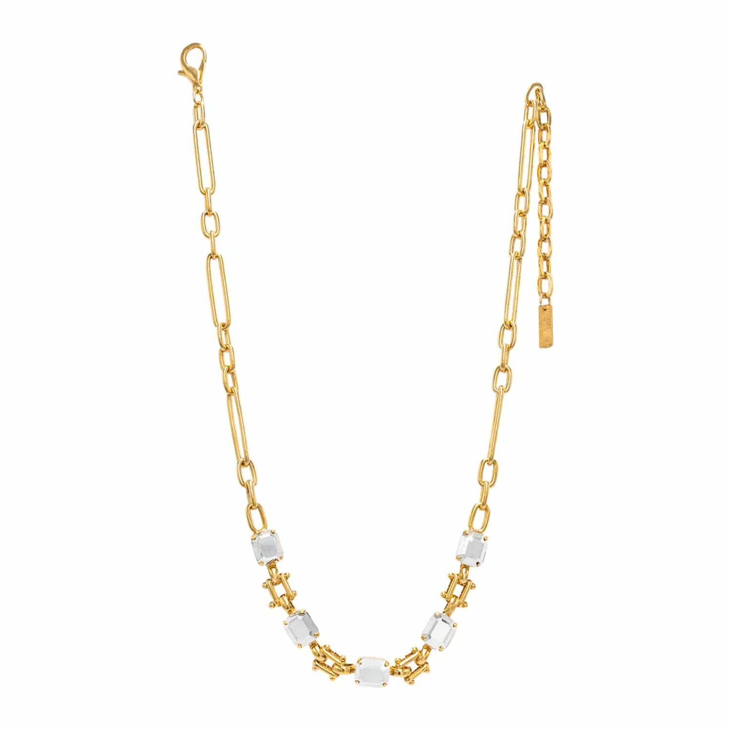 Tova - Blaire Crystal with Links Necklace