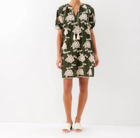 Karen Kane - Puff Sleeve Tassel Dress