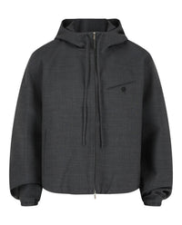 Salvatore Ferragamo - Men's Wool Zip-up Jacket