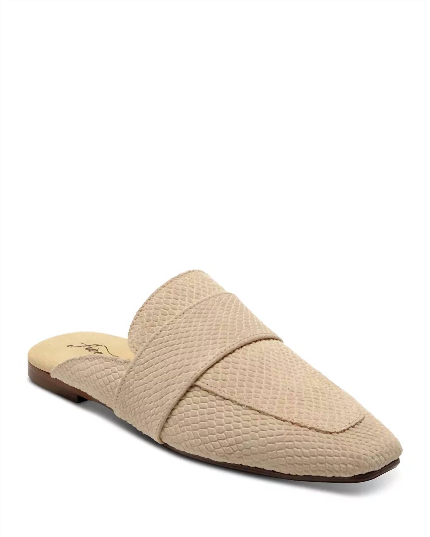 Free People Women's At Ease Loafer Mules in cafe - women's shoe