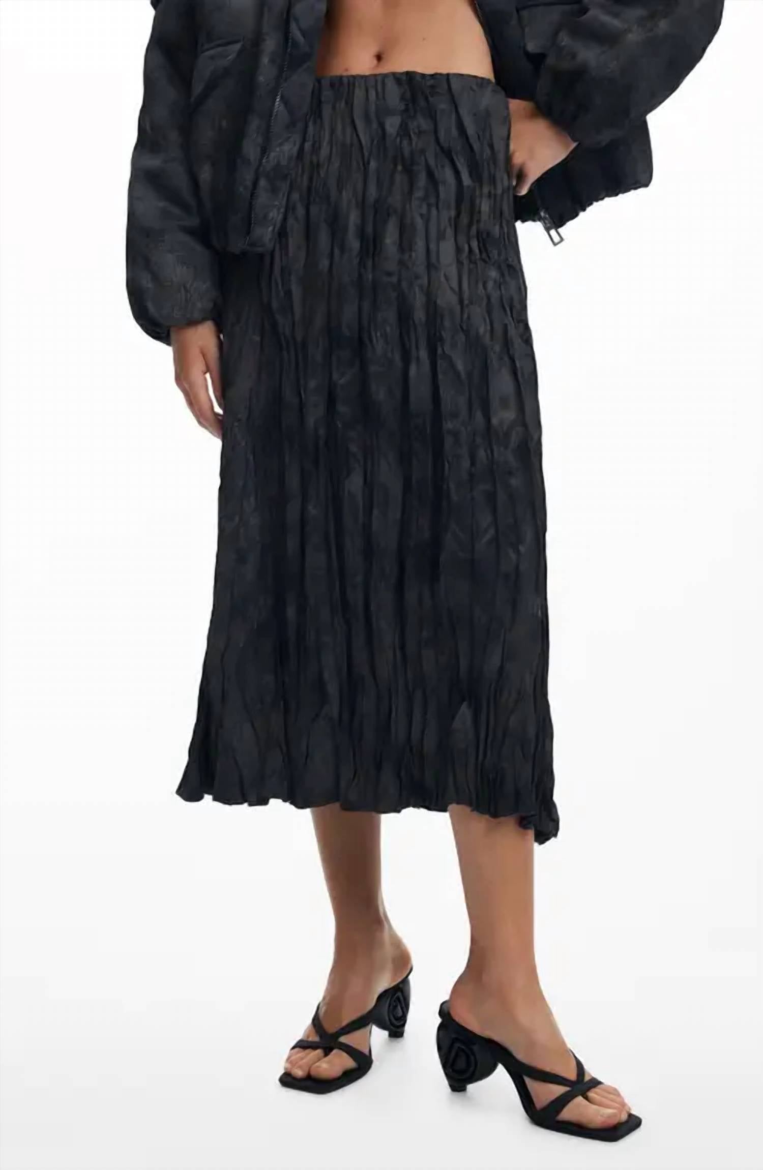 Desigual - Bordados Long Skirt