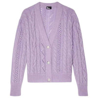 The Kooples - Mohair Cable Knit Cardigan