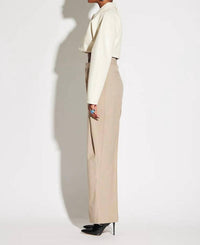 Circular Path - Crop Vegan Leather Jacket