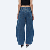 Bayeas - Katia High Rise Barrel Jeans