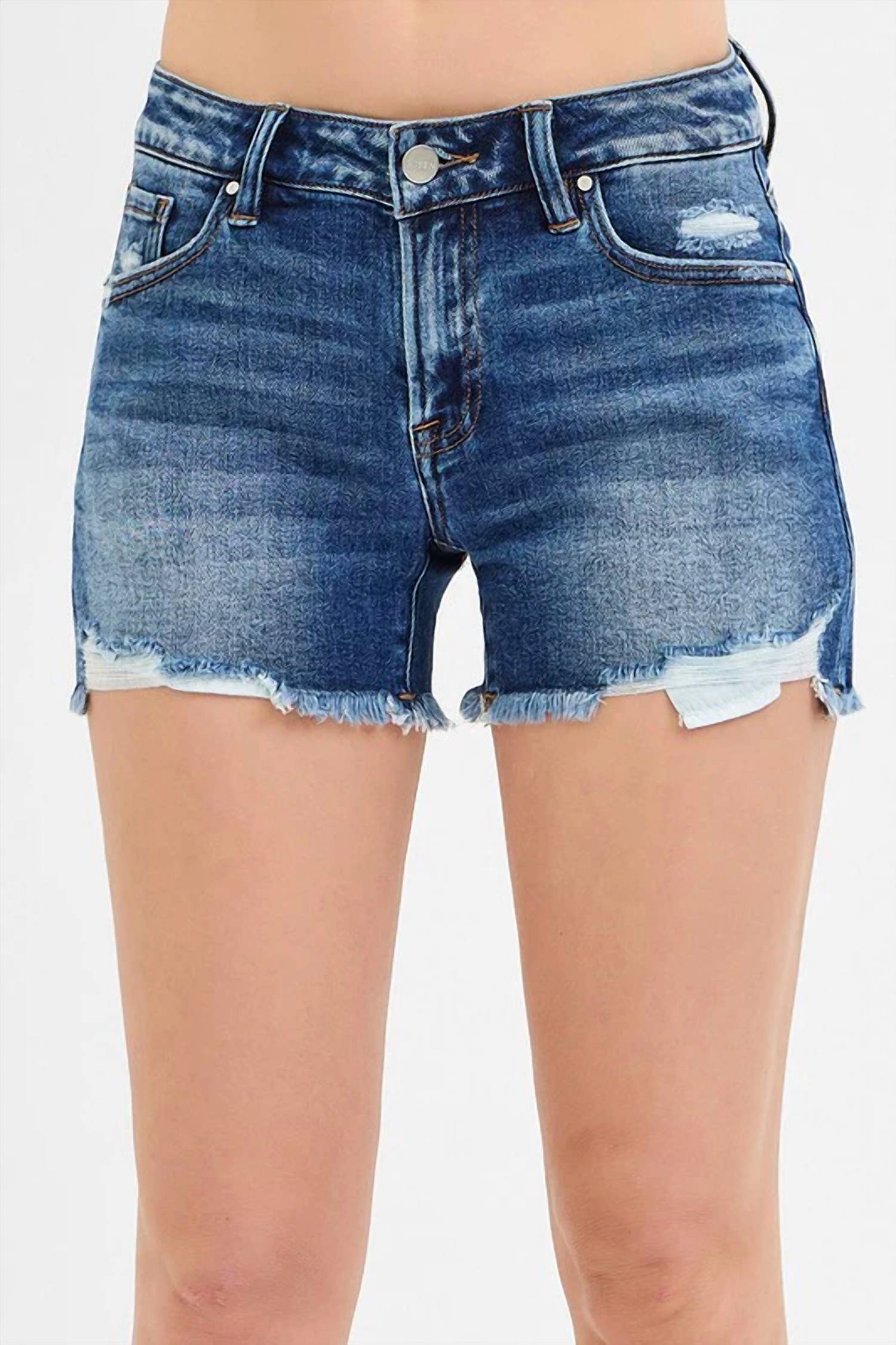 Risen - Andie Low Rise Jean Shorts