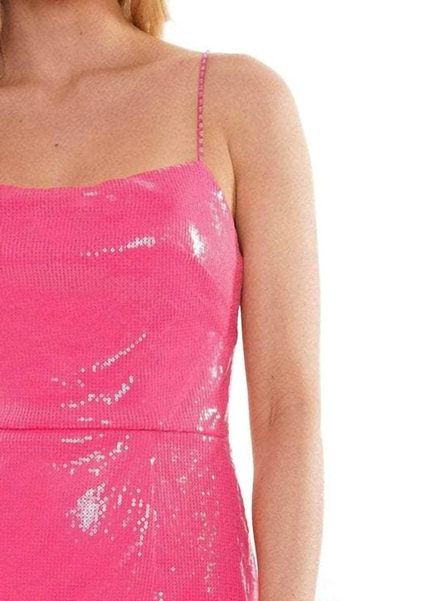 Colors Dress - Sequin Cocktail Dress