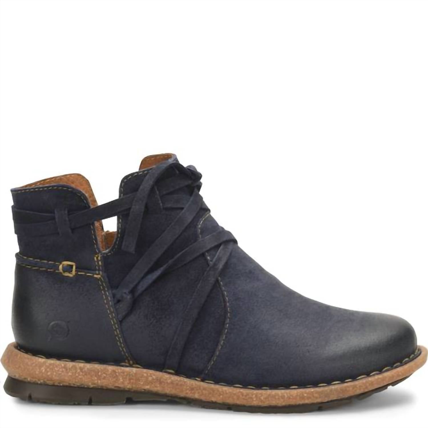 Born Women's Tarkin Eclectic Boot in navy indigo - women's shoe
