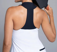 Ibkul - Color Block Print Tennis Dress