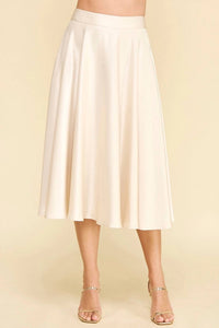 Pinch - Silky Midi Skirt