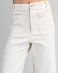 Eesome - Soft Washed Wide Leg Pants