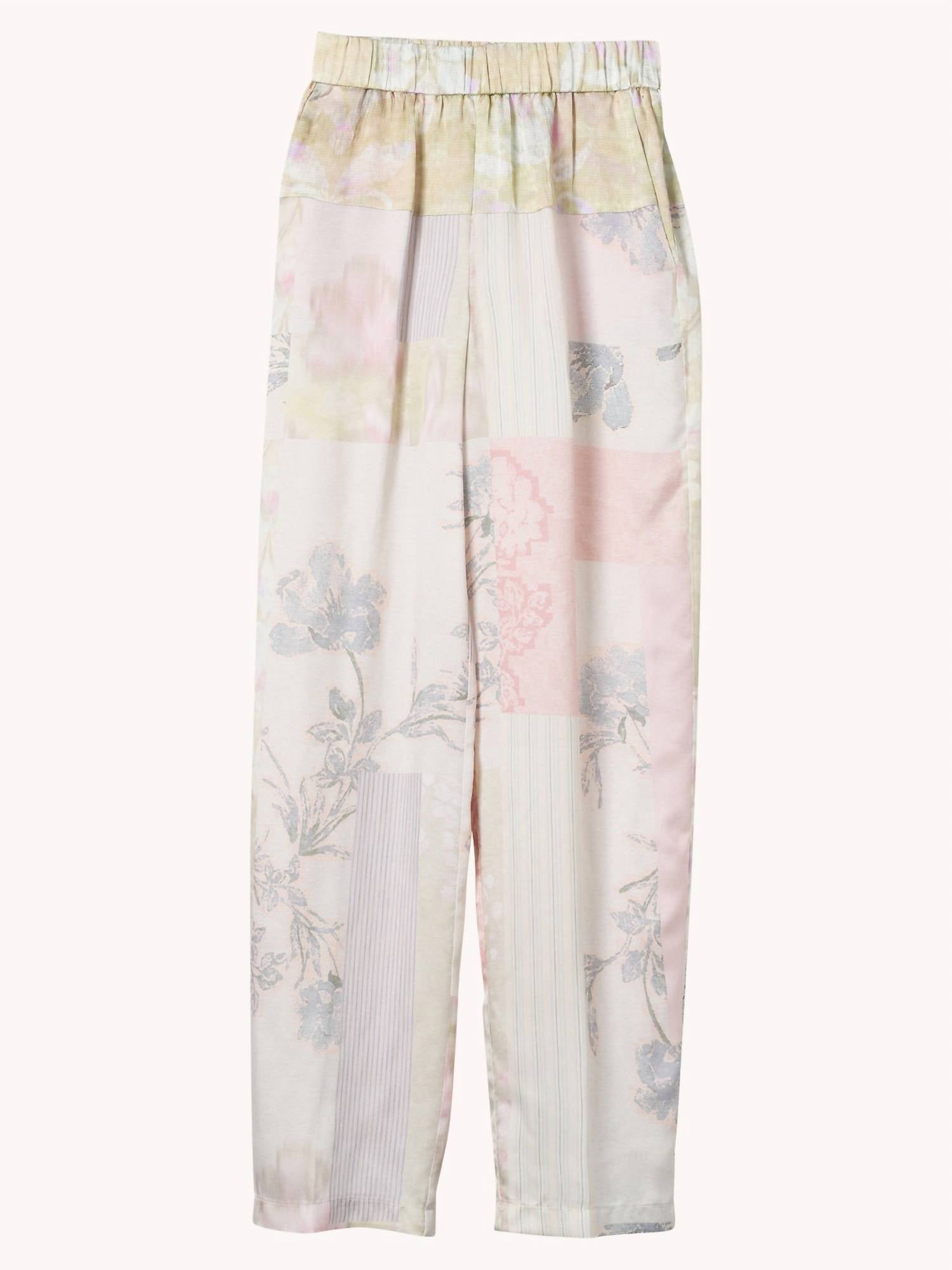 Forte Forte - Secret Garden Print Viscose Silk Twill Pants