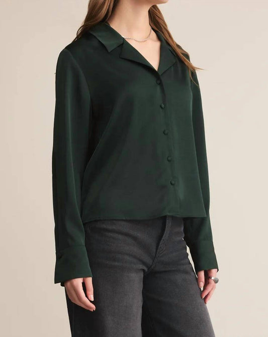 Z Supply - Ana Satin Button Up Shirt