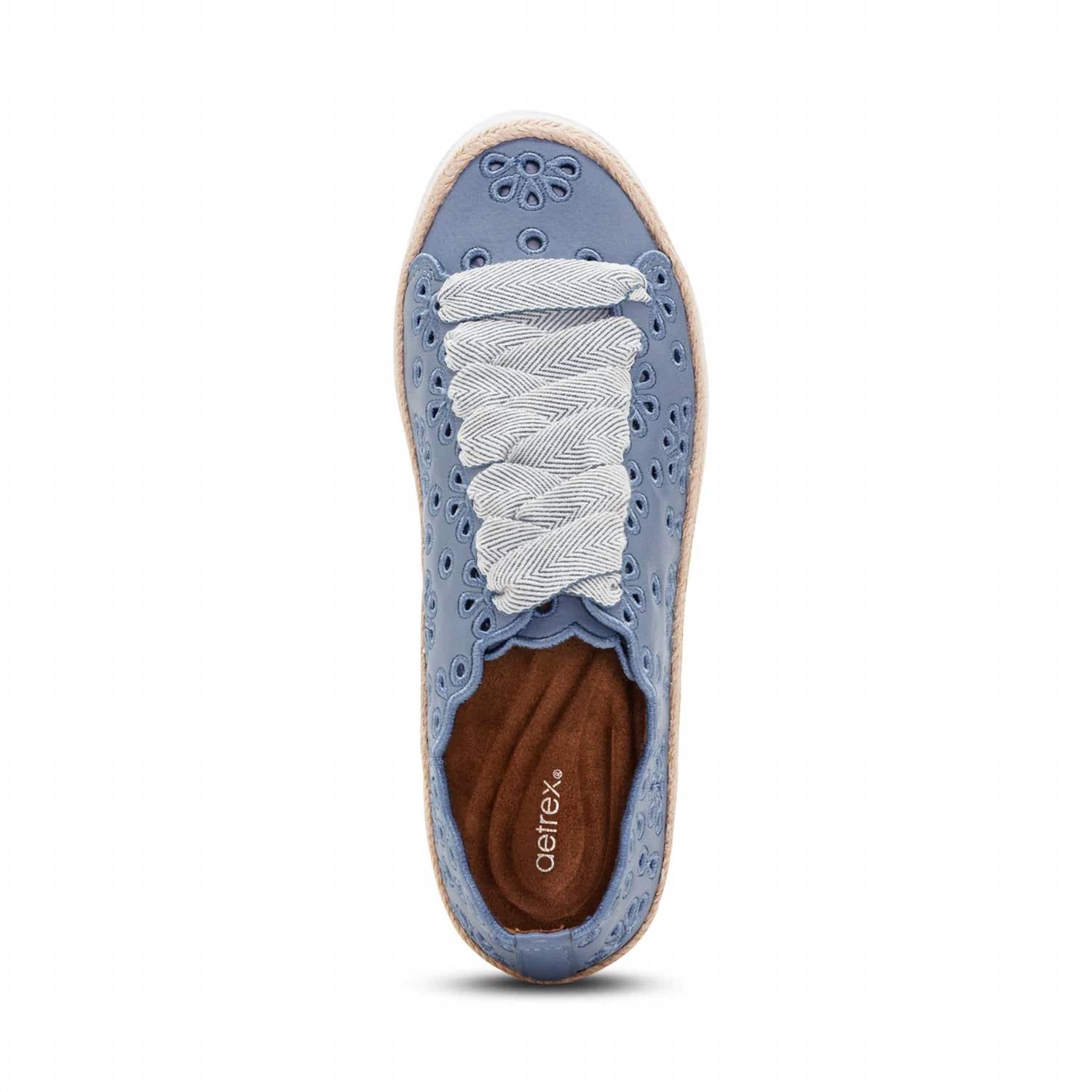 Aetrex - Women's Charlotte Eyelet Lace Up Sneakers