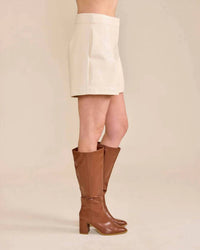 S'Edge - Vegan Leather Shorts