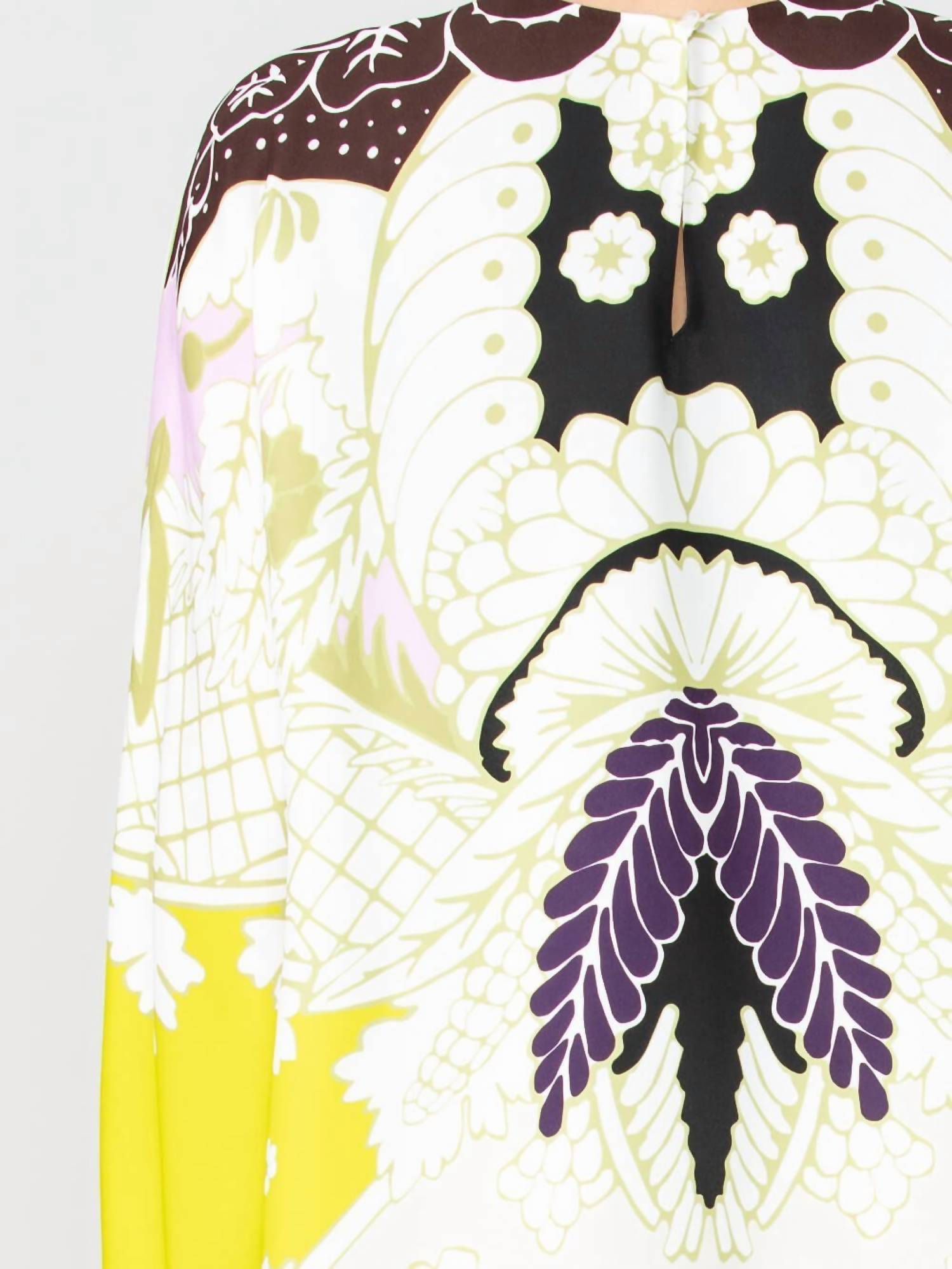 Valentino - Long Sleeve Printed Dress