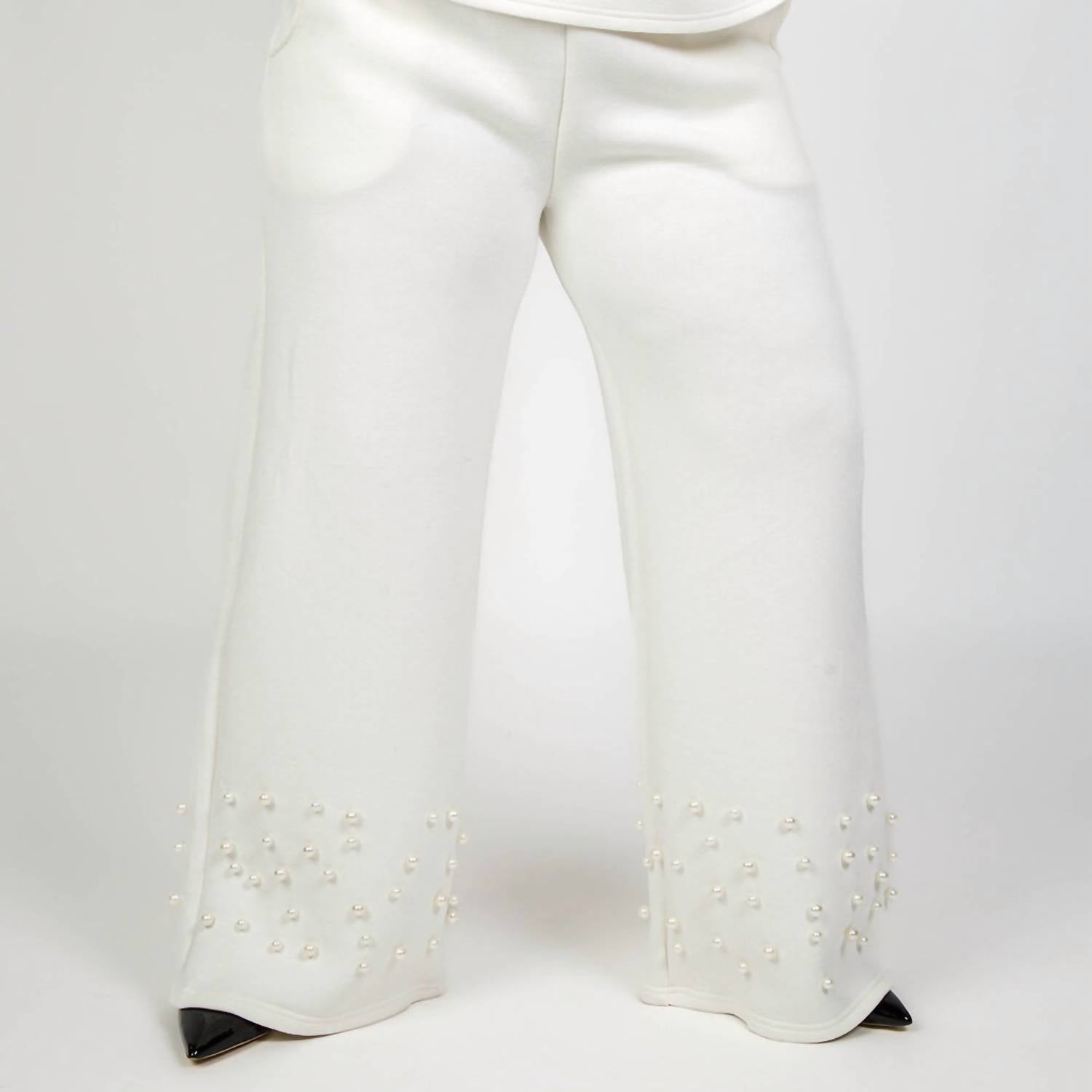 Joh - Faith Pearl Wide Leg Pants - Plus