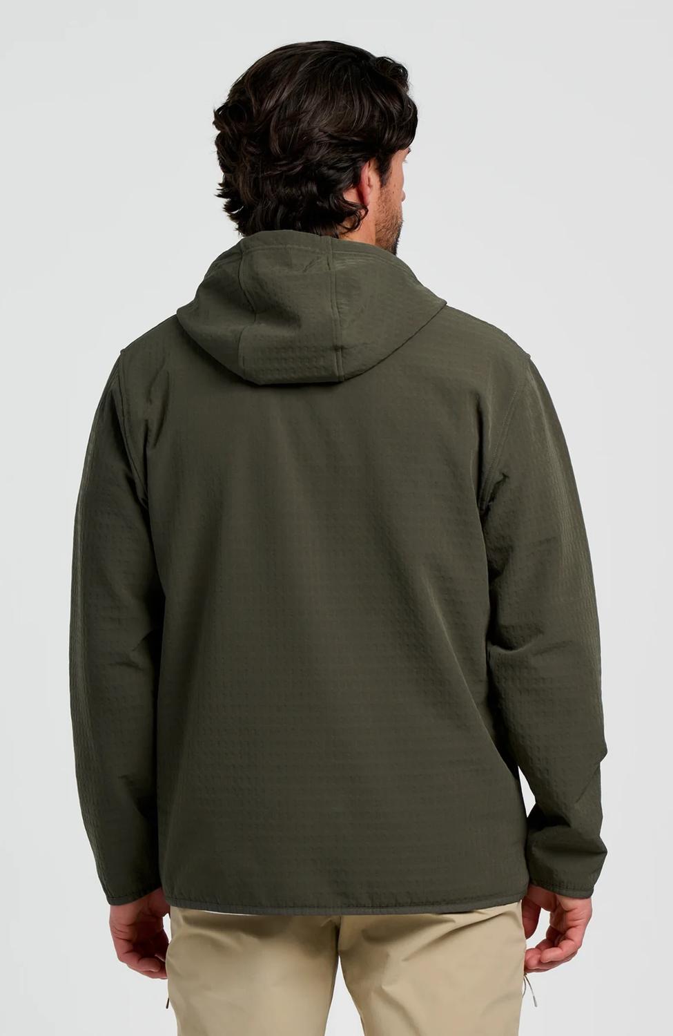 Free Fly - Gridback Fleece Anorak Hoodie